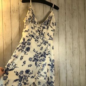 Floral High Low Dress